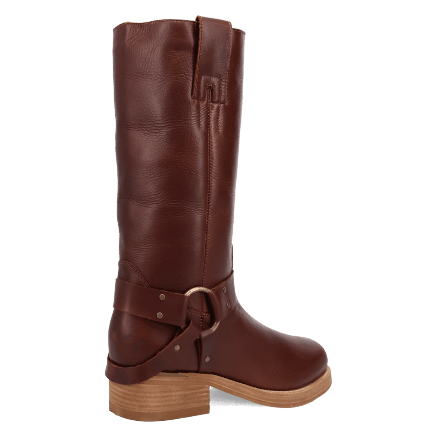 PRODUCT SHOT RIP LEATHER BOOT AT 315 DEGREE ANGLE