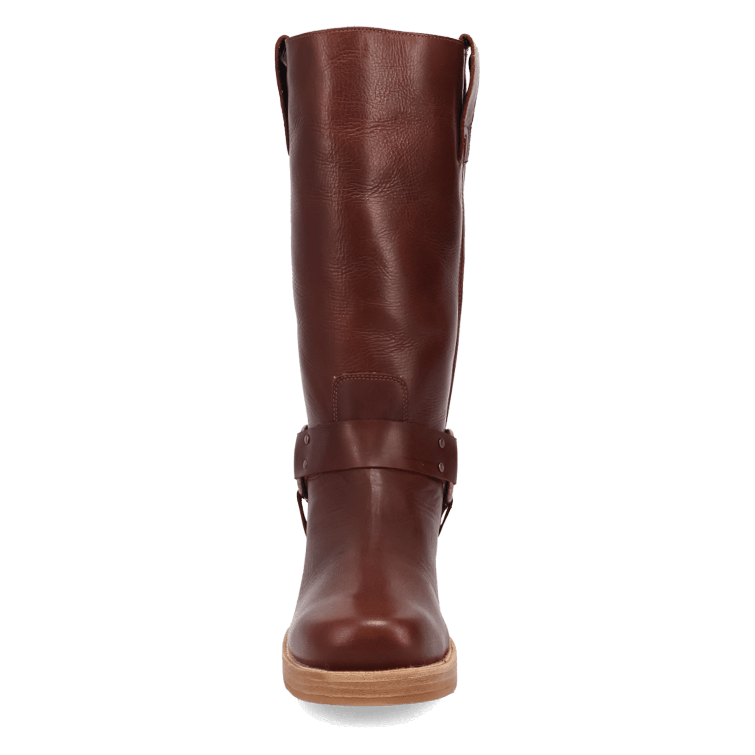 PRODUCT SHOT RIP LEATHER BOOT AT FRONT ANGLE