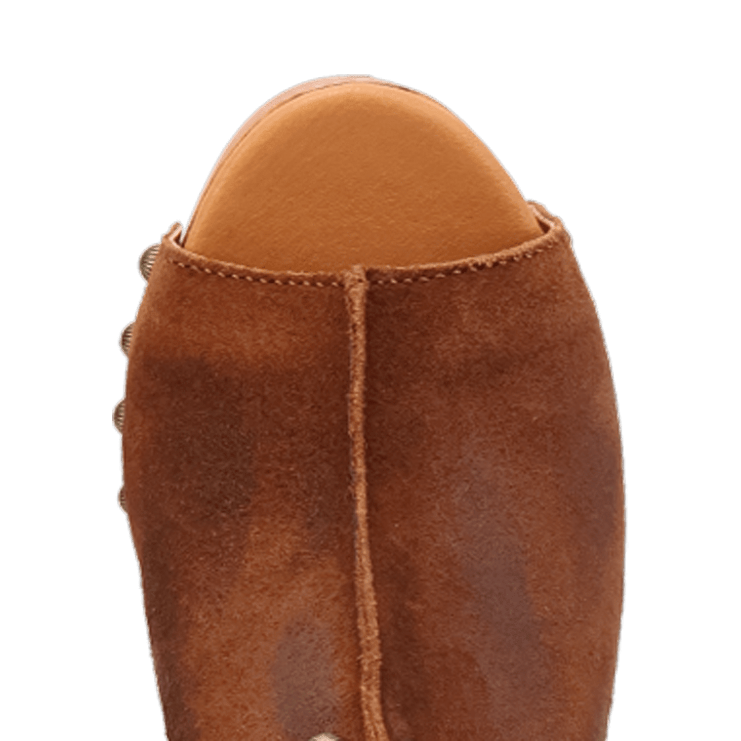 PRODUCT SHOT ECHO WOODEN SANDAL AT TOE ANGLE