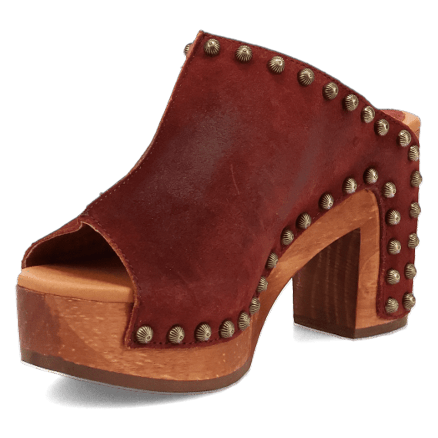 Angle 8, ECHO WOODEN SANDAL