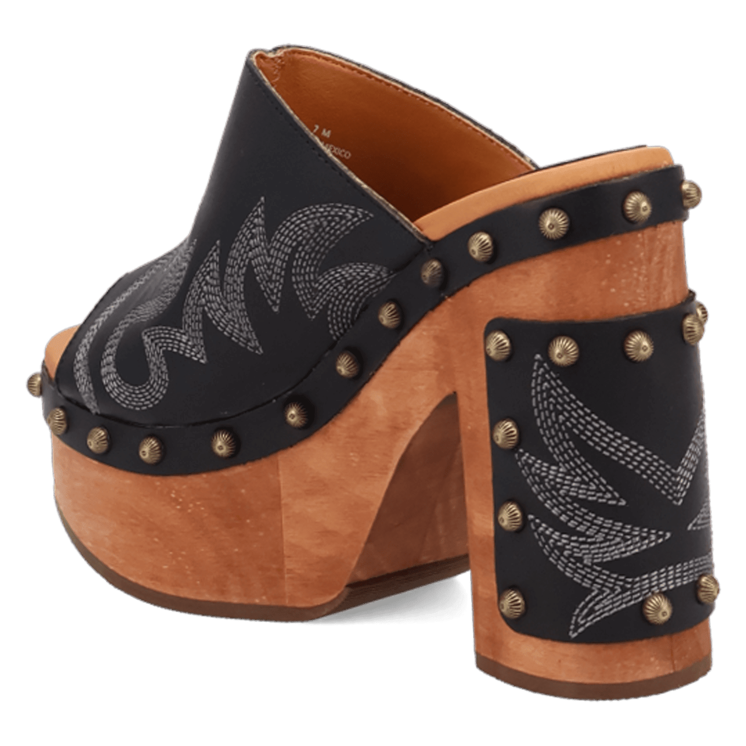 Angle 9, FREE SPIRIT WOODEN SANDAL