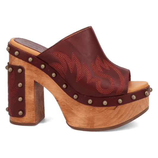 Angle 2, FREE SPIRIT WOODEN SANDAL