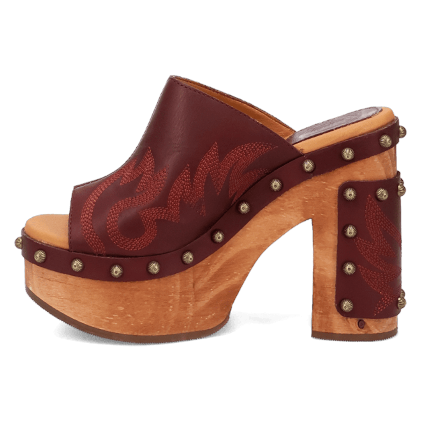 Angle 3, FREE SPIRIT WOODEN SANDAL