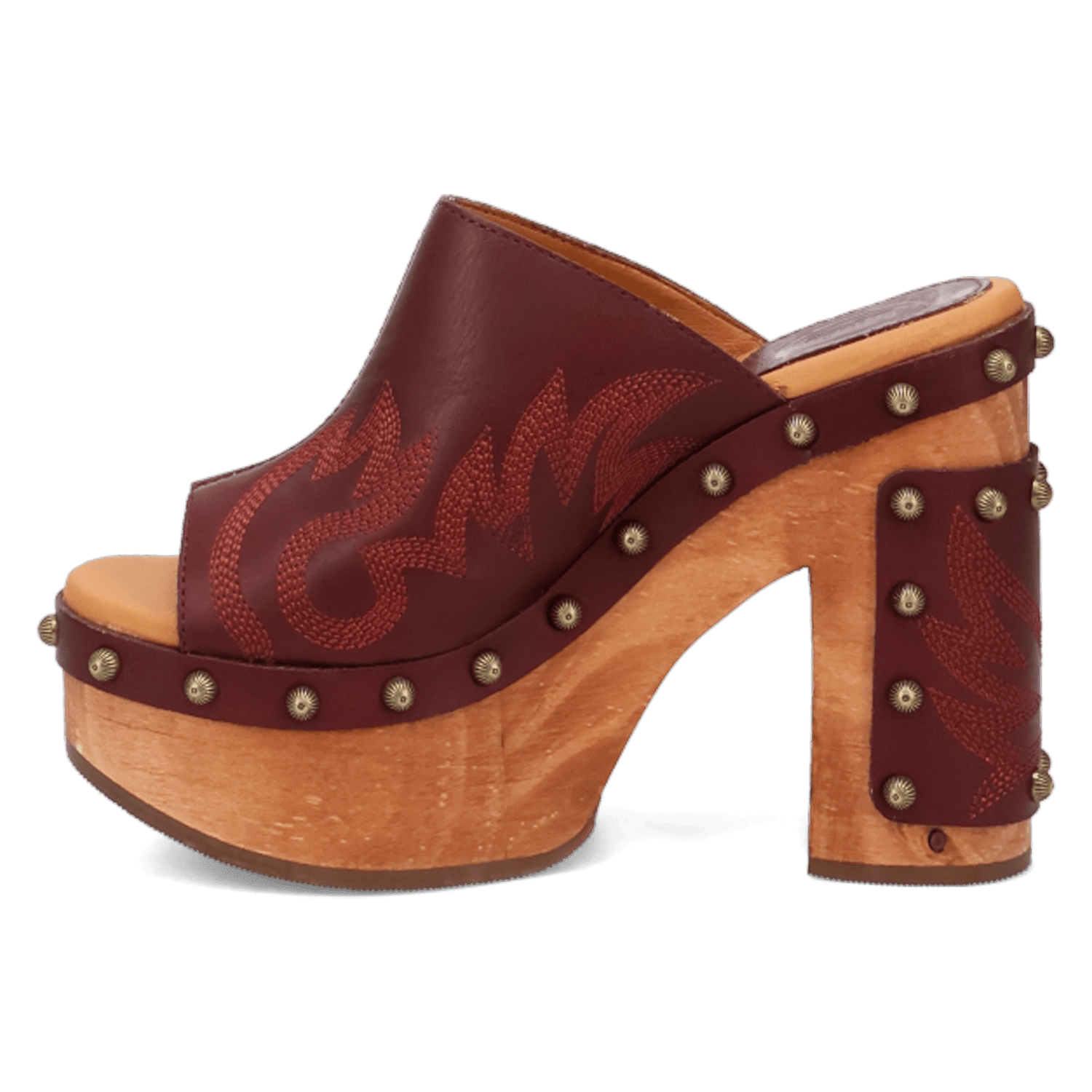 Angle 3, FREE SPIRIT WOODEN SANDAL