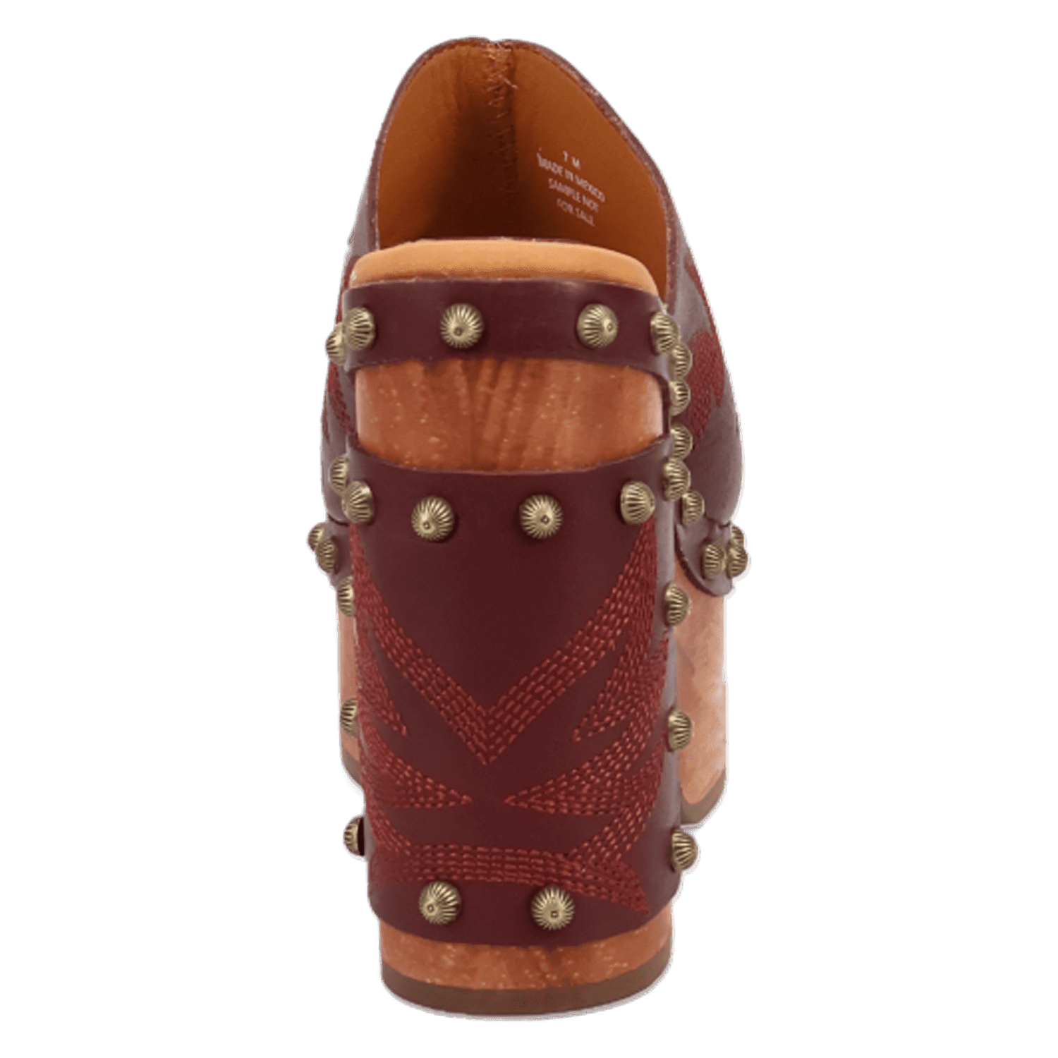 Angle 4, FREE SPIRIT WOODEN SANDAL