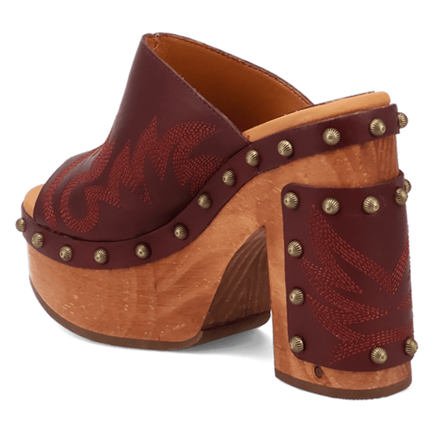 Angle 9, FREE SPIRIT WOODEN SANDAL