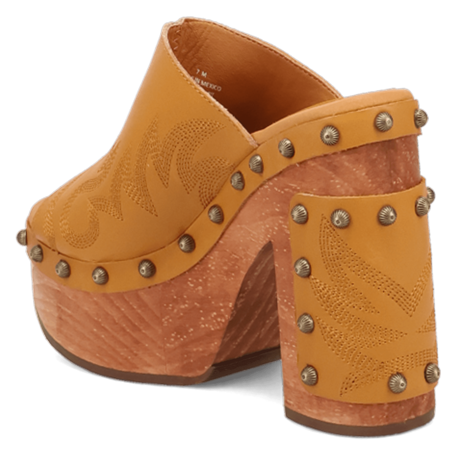 Angle 9, FREE SPIRIT WOODEN SANDAL
