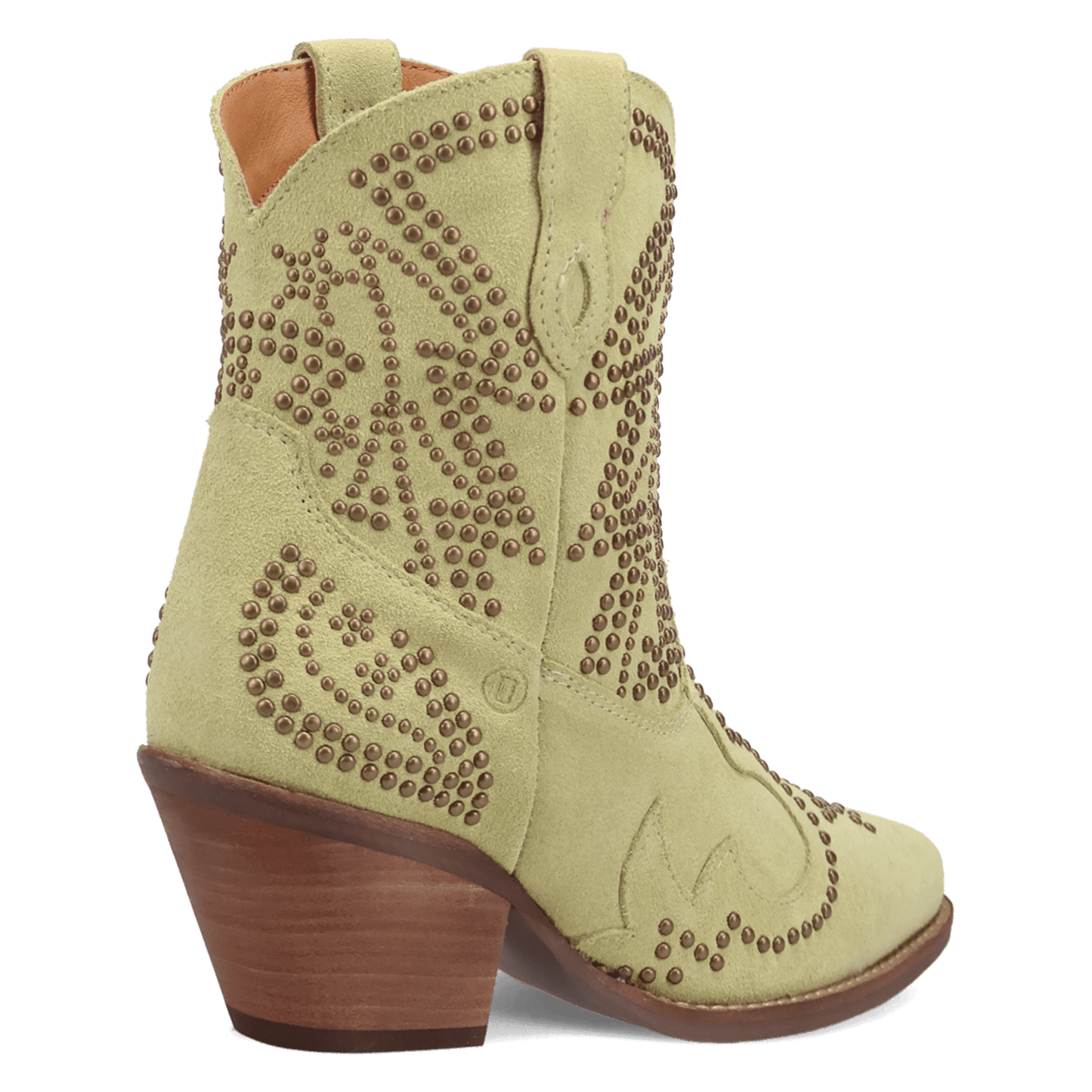 PRODUCT SHOT SEEIN' STARS SUEDE LEATHER BOOTIE AT 315 DEGREE ANGLE