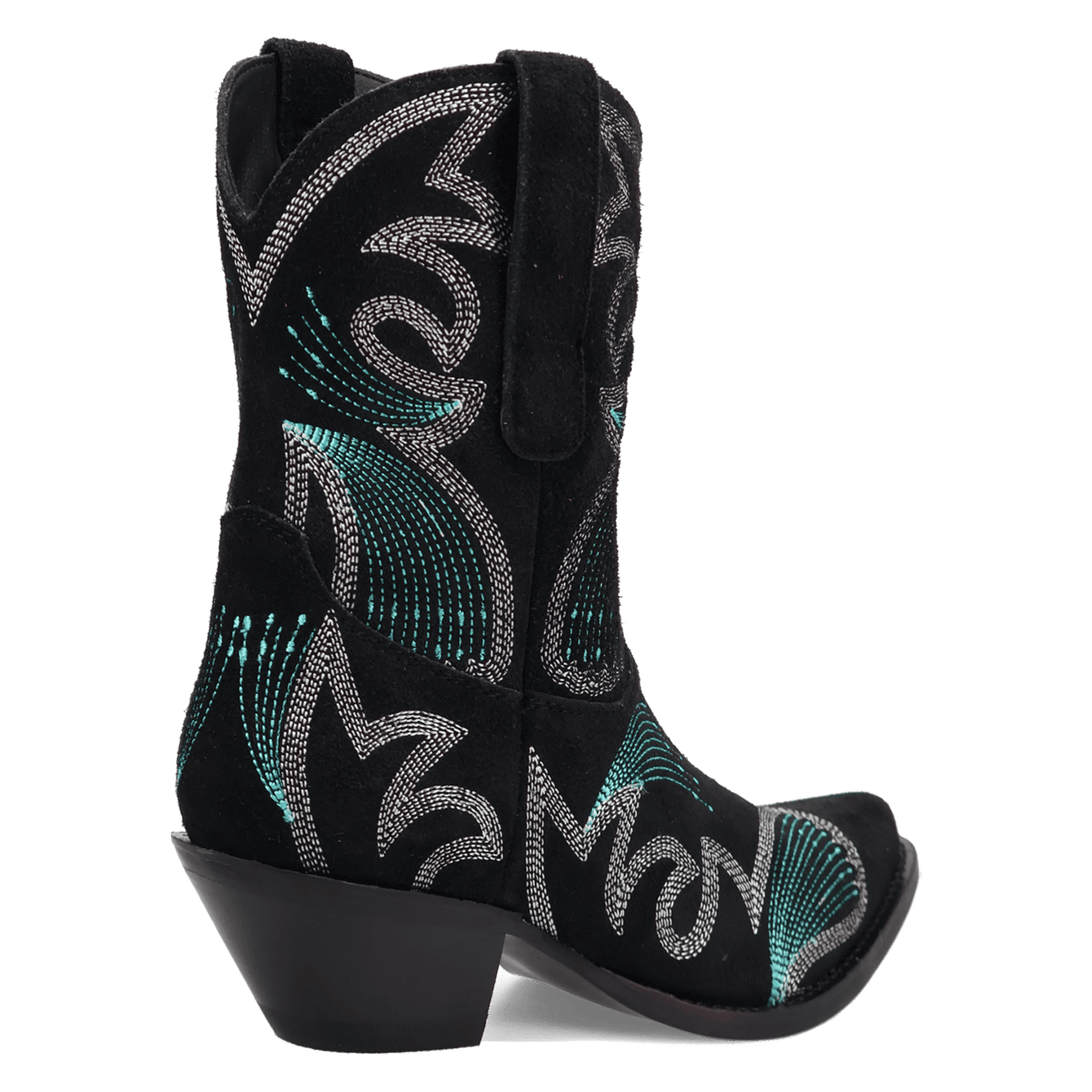 PRODUCT SHOT FLYIN' COLORS SUEDE LEATHER BOOTIE AT 315 DEGREE ANGLE