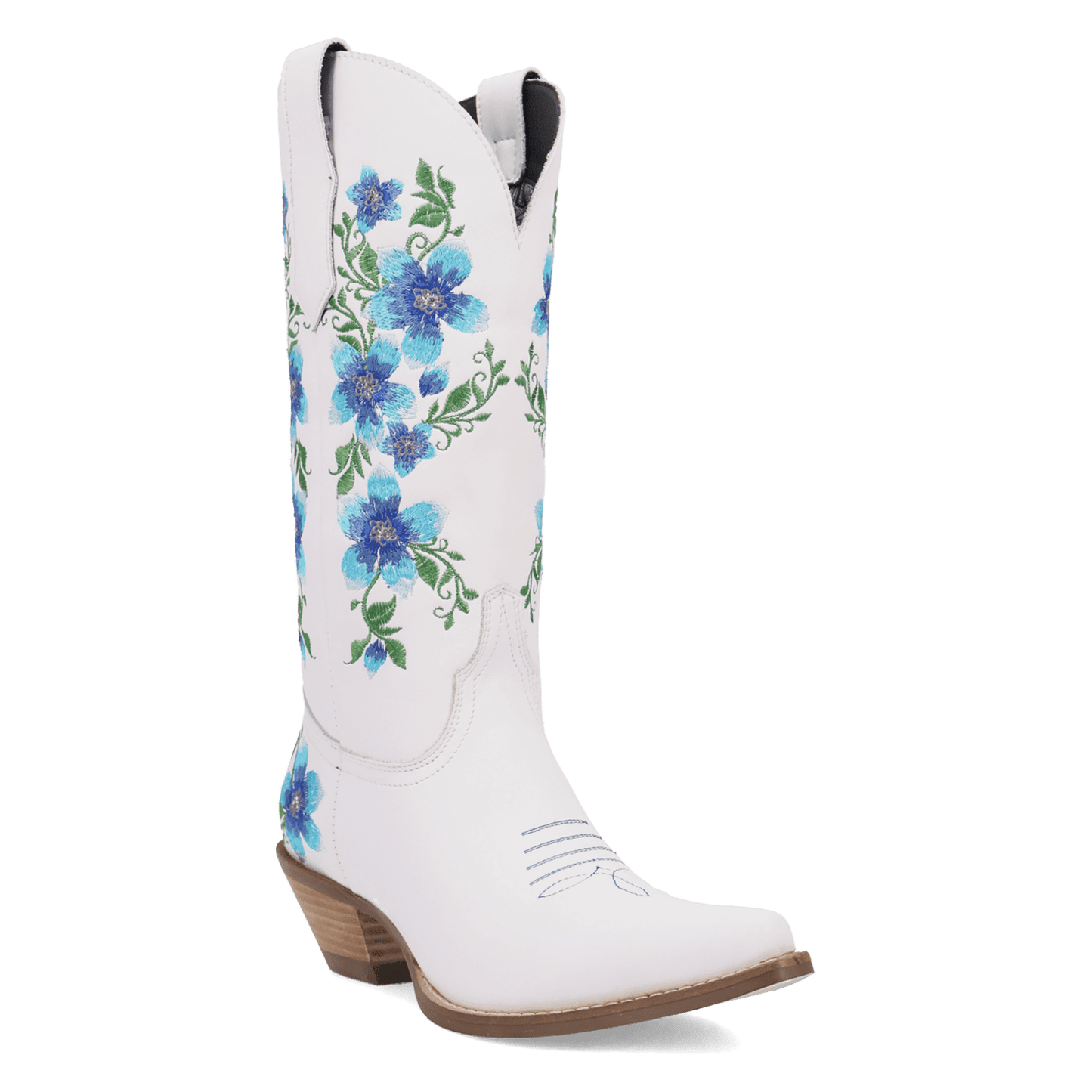 PRODUCT SHOT POSIE LEATHER BOOT AT 45 DEGREE ANGLE