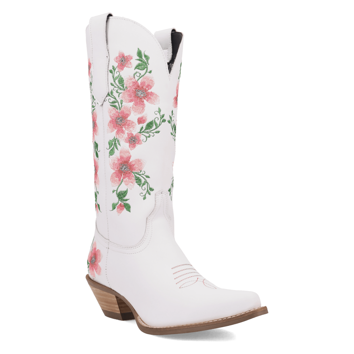 PRODUCT SHOT POSIE LEATHER BOOT AT 45 DEGREE ANGLE