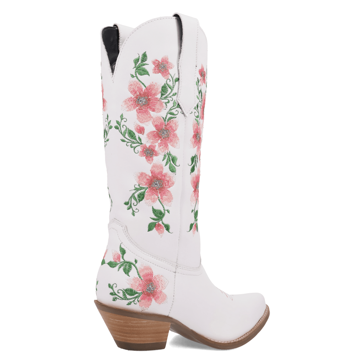 PRODUCT SHOT POSIE LEATHER BOOT AT 315 DEGREE ANGLE