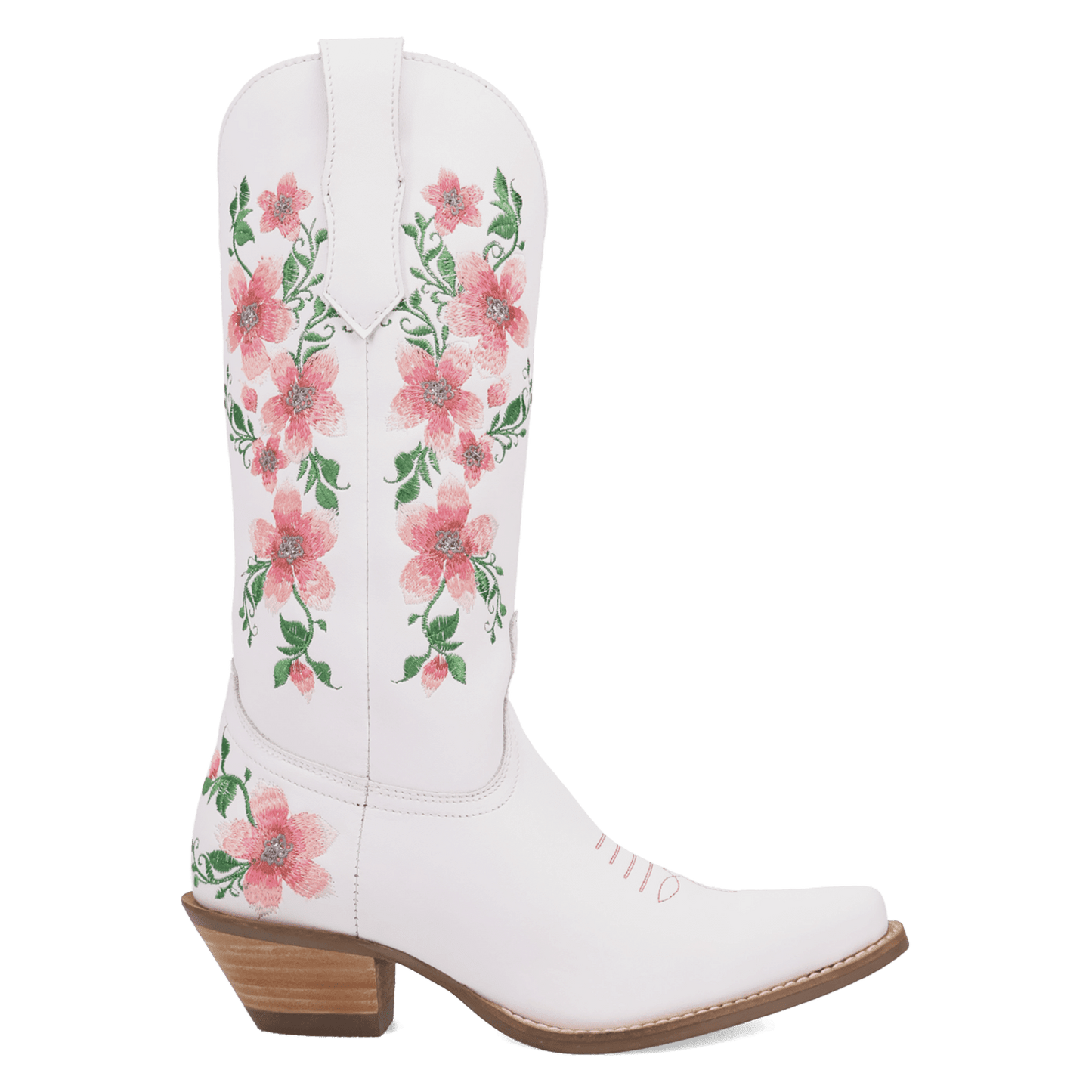 PRODUCT SHOT POSIE LEATHER BOOT AT 90 DEGREE INSIDE ANGLE