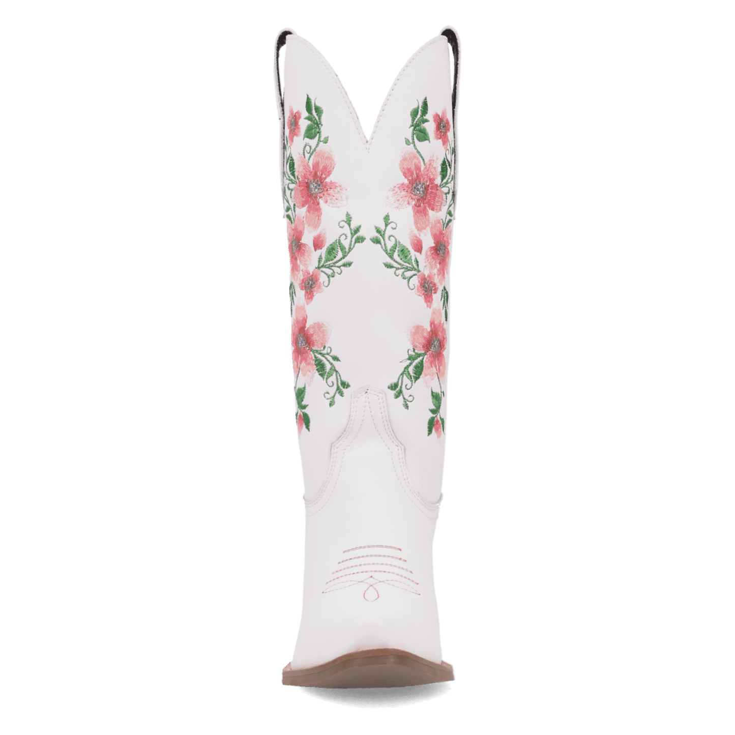 PRODUCT SHOT POSIE LEATHER BOOT AT FRONT ANGLE