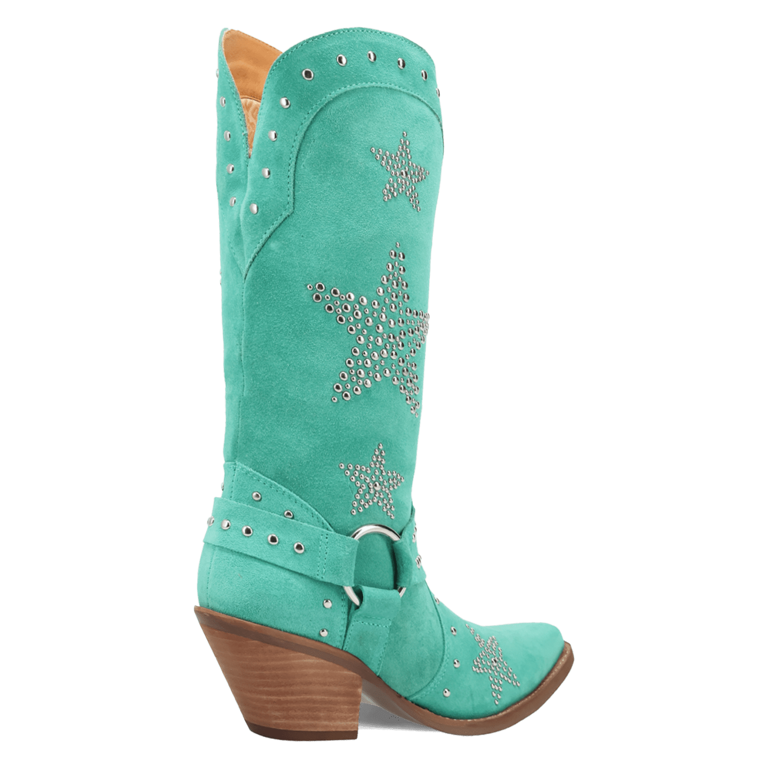 PRODUCT SHOT LUCKY STARS SUEDE LEATHER BOOT AT 315 DEGREE ANGLE