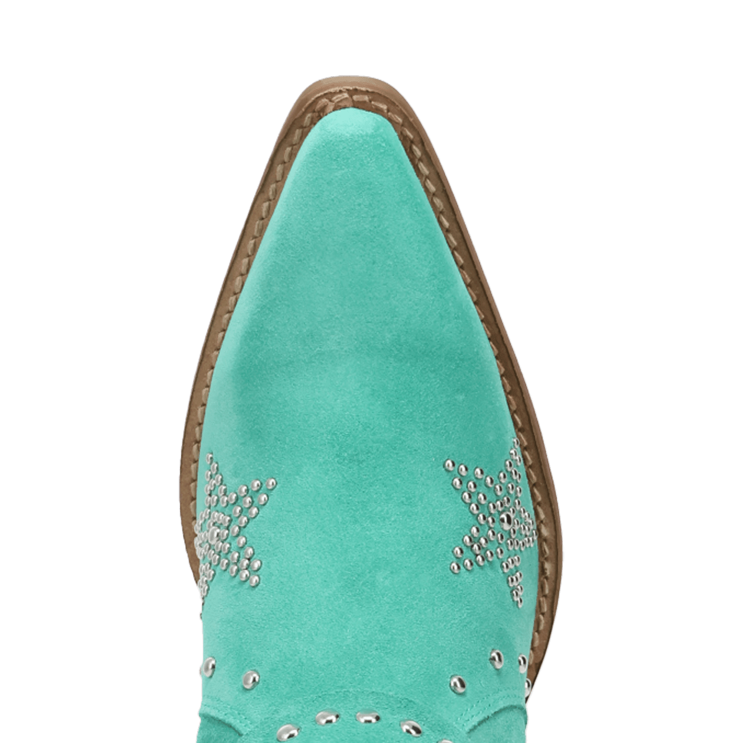 PRODUCT SHOT LUCKY STARS SUEDE LEATHER BOOT AT TOE ANGLE