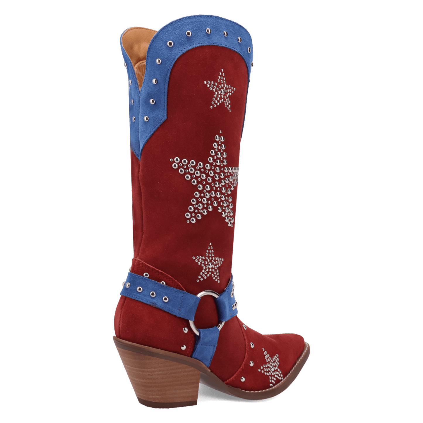 PRODUCT SHOT LUCKY STARS SUEDE LEATHER BOOT AT 315 DEGREE ANGLE