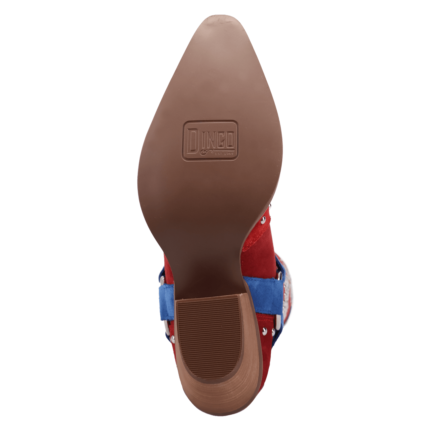 PRODUCT SHOT LUCKY STARS SUEDE LEATHER BOOT AT OUTSOLE ANGLE