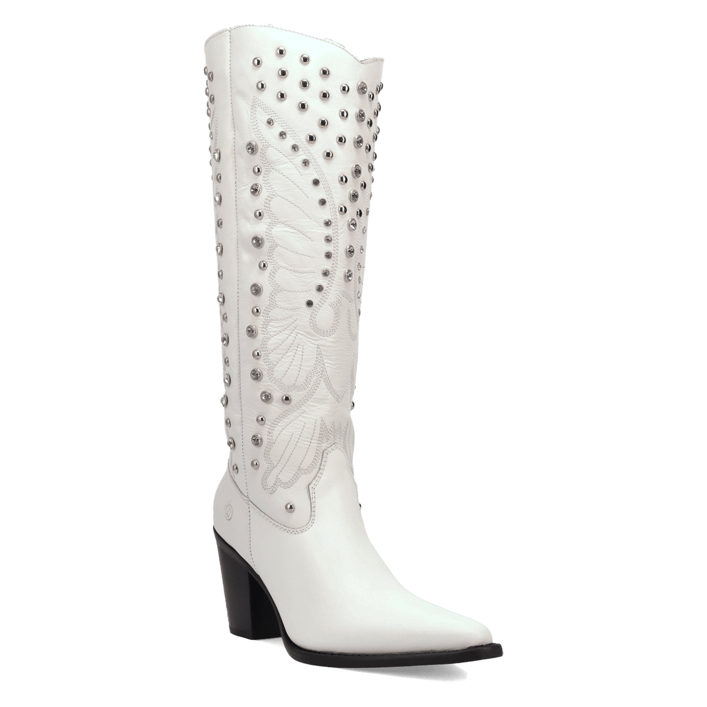 PRODUCT SHOT DIAMONDS FOREVER LEATHER BOOT AT 45 DEGREE ANGLE