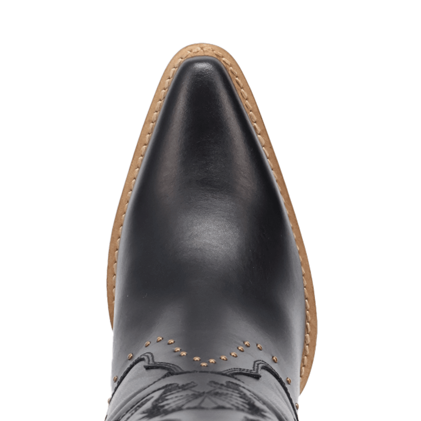 PRODUCT SHOT ROCK N' REBEL LEATHER BOOT AT TOE ANGLE