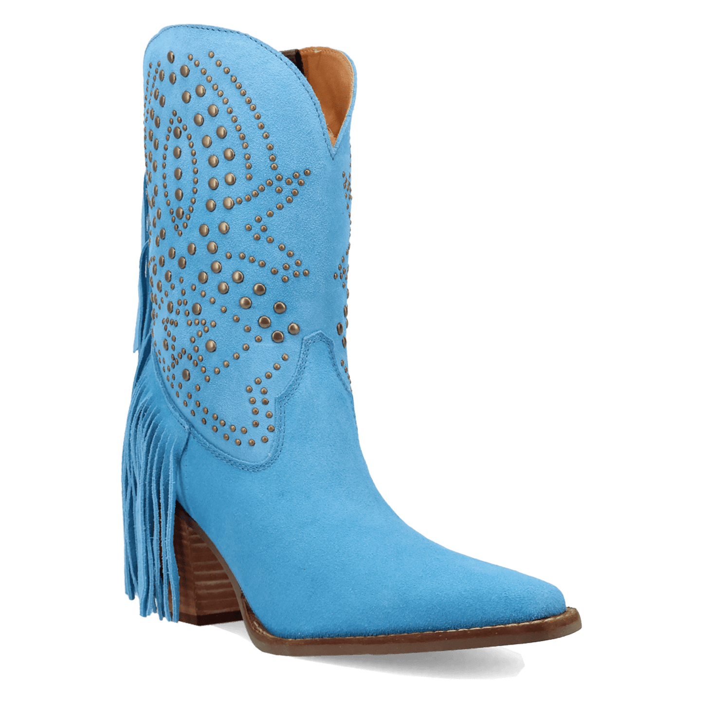 PRODUCT SHOT STAR POWER SUEDE LEATHER BOOTIE AT 45 DEGREE ANGLE