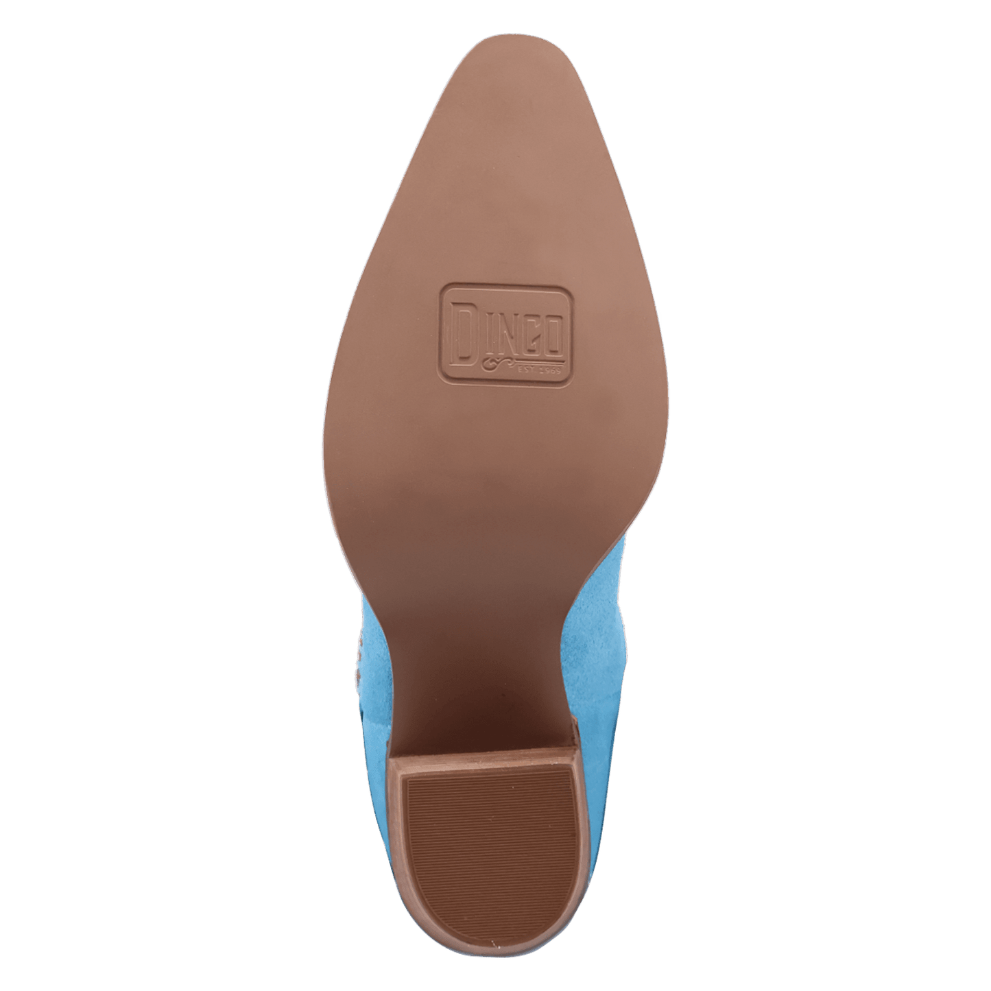 PRODUCT SHOT STAR POWER SUEDE LEATHER BOOTIE AT OUTSOLE ANGLE