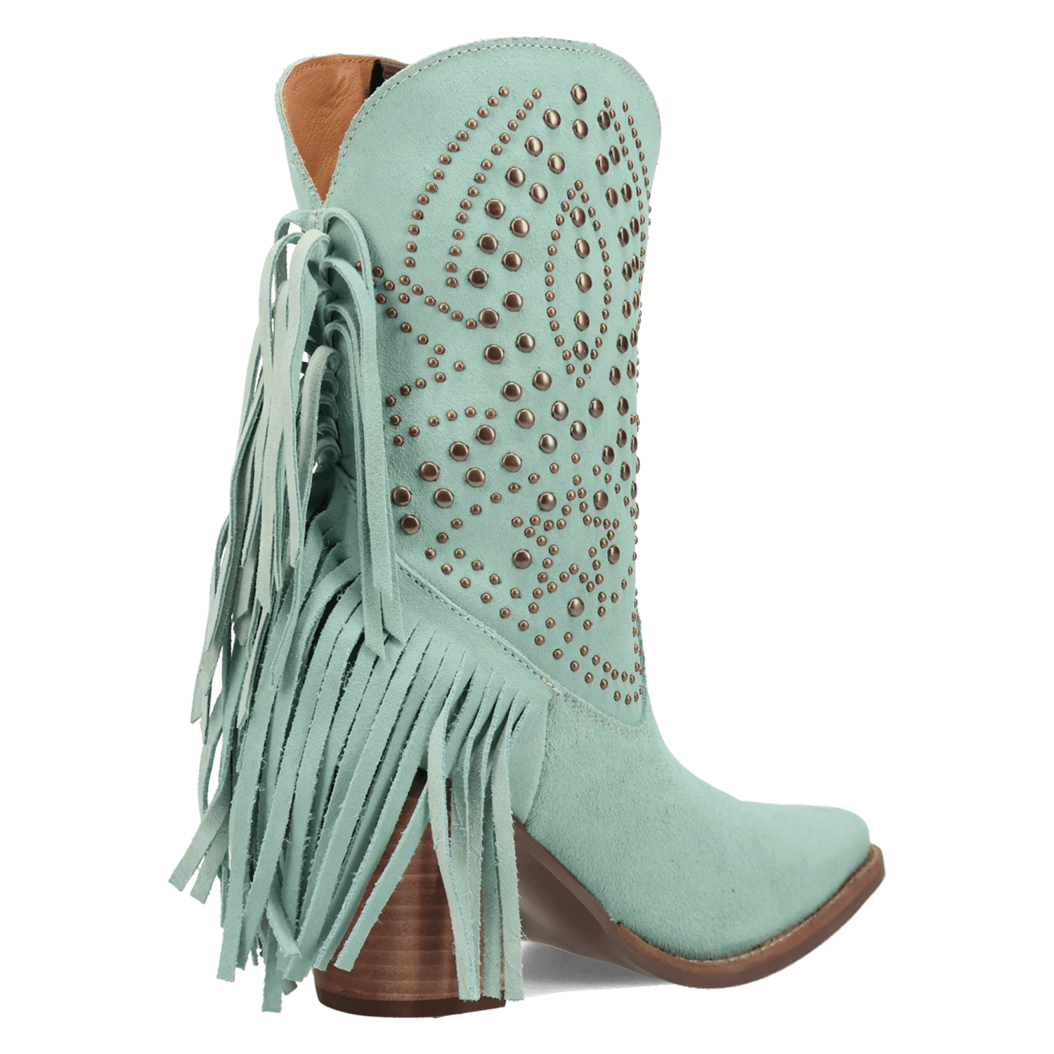 PRODUCT SHOT STAR POWER SUEDE LEATHER BOOTIE AT 315 DEGREE ANGLE