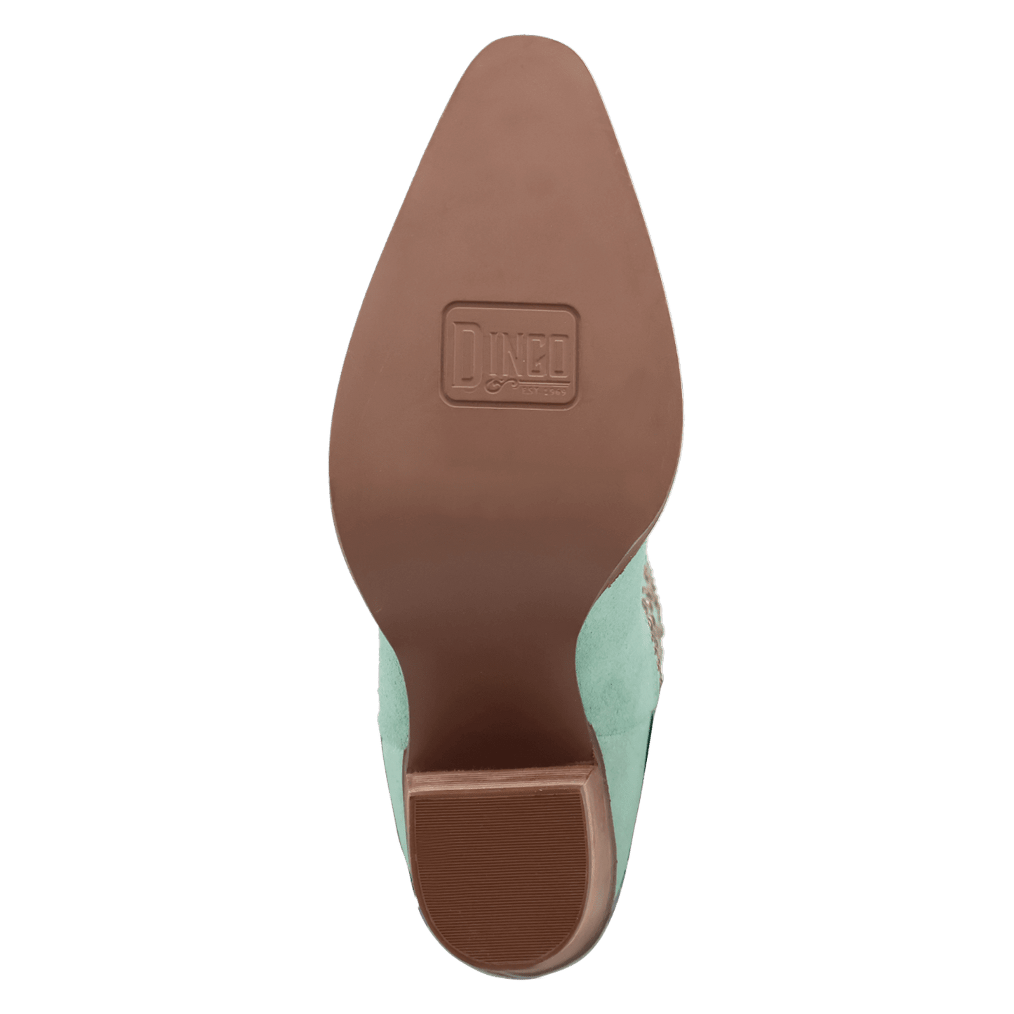 PRODUCT SHOT STAR POWER SUEDE LEATHER BOOTIE AT OUTSOLE ANGLE