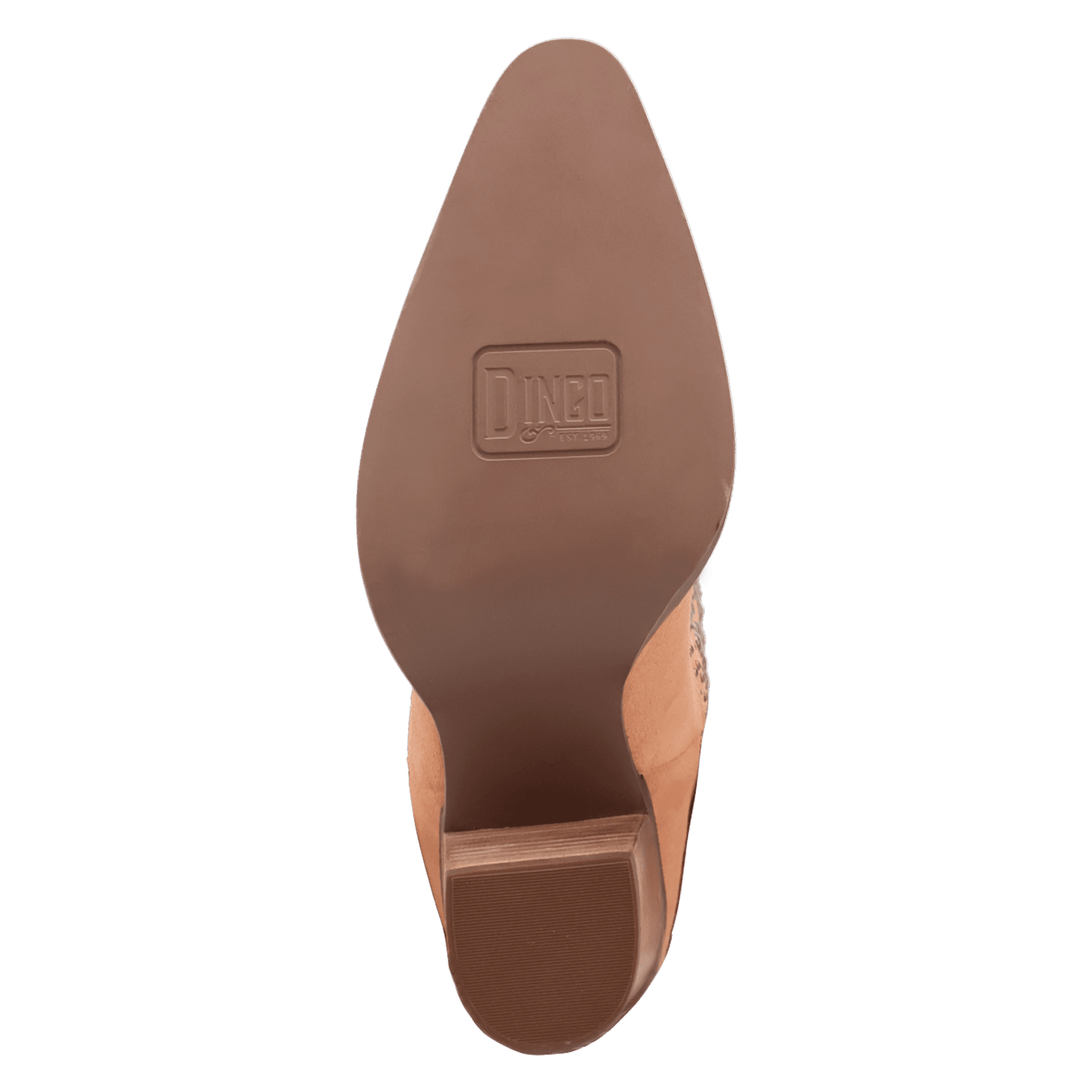 PRODUCT SHOT STAR POWER SUEDE LEATHER BOOTIE AT OUTSOLE ANGLE