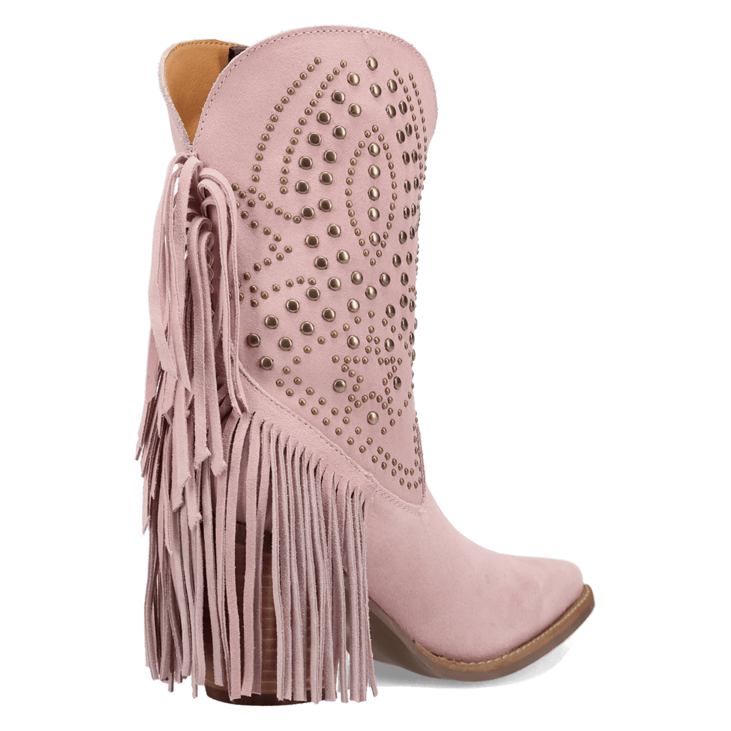 PRODUCT SHOT STAR POWER SUEDE LEATHER BOOTIE AT 315 DEGREE ANGLE