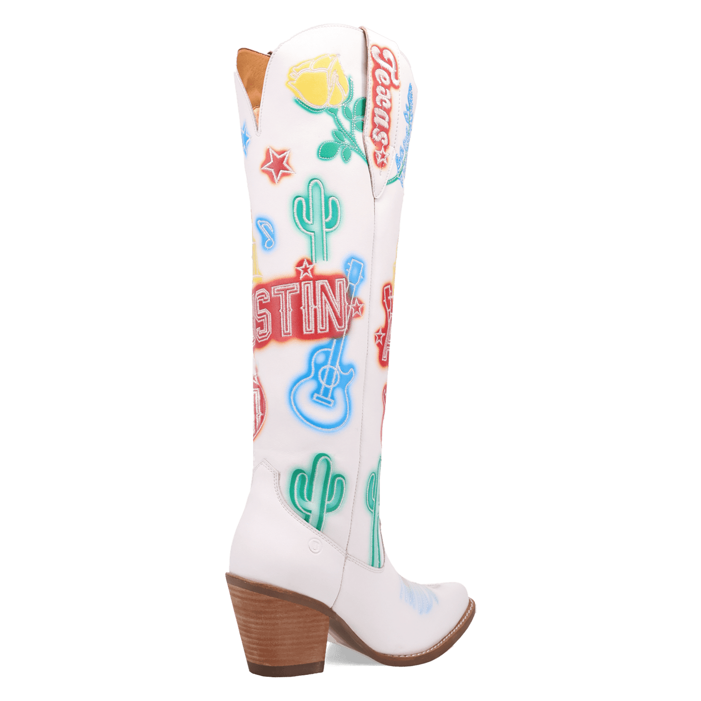 AUSTIN LEATHER BOOT-WH