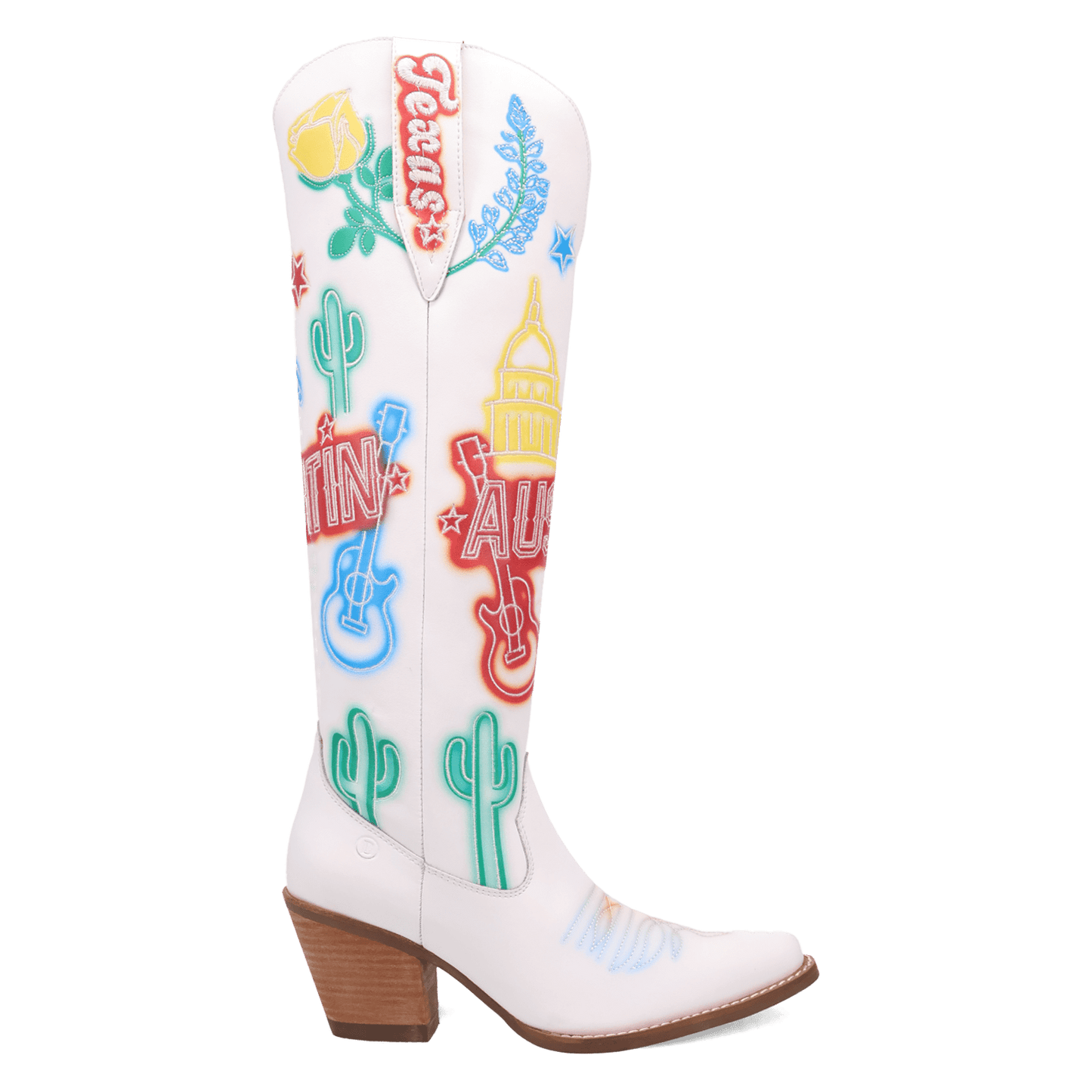 AUSTIN LEATHER BOOT-WH