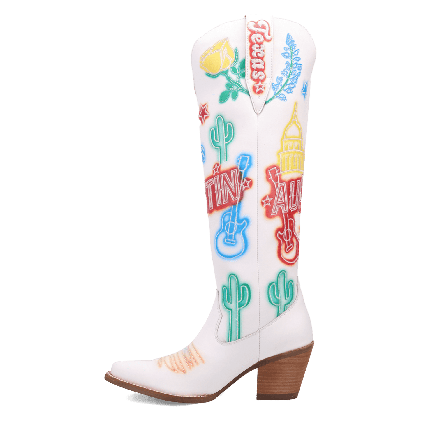 AUSTIN LEATHER BOOT-WH