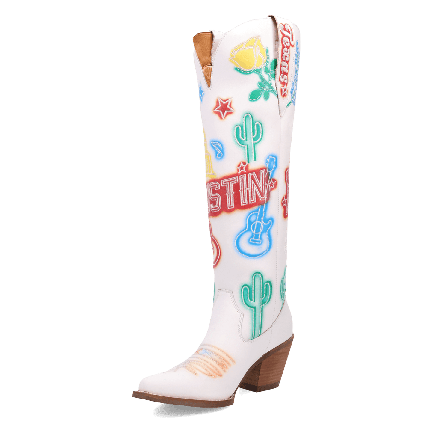 AUSTIN LEATHER BOOT-WH