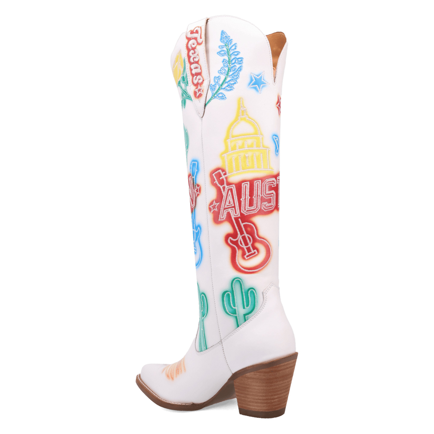 AUSTIN LEATHER BOOT-WH