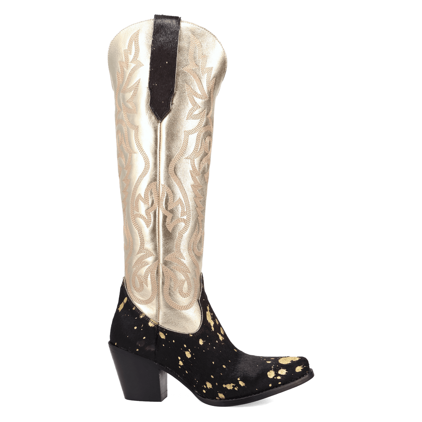 PRODUCT SHOT TAKE NO BULL LEATHER BOOT AT 90 DEGREE INSIDE ANGLE