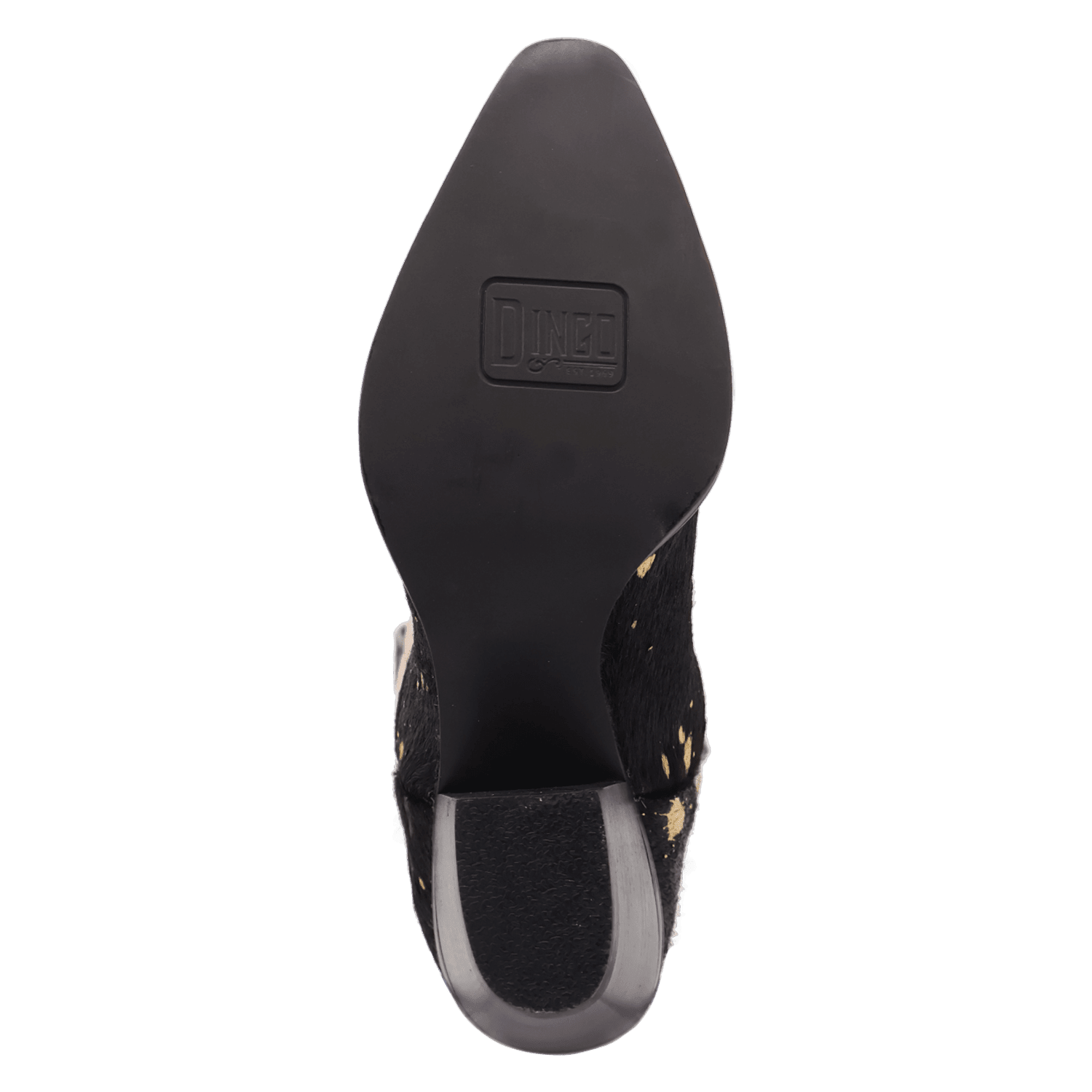 PRODUCT SHOT TAKE NO BULL LEATHER BOOT AT OUTSOLE ANGLE