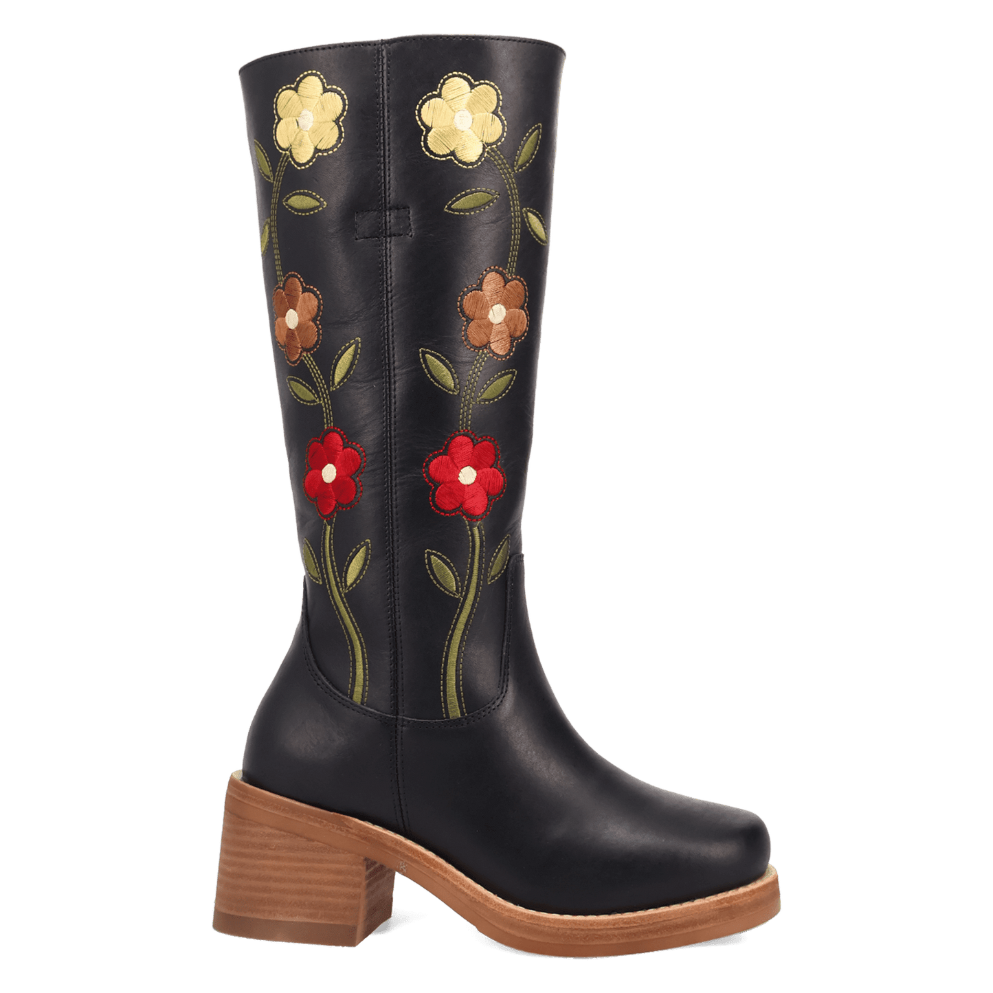 PRODUCT SHOT BLOOM LEATHER BOOT AT 90 DEGREE INSIDE ANGLE