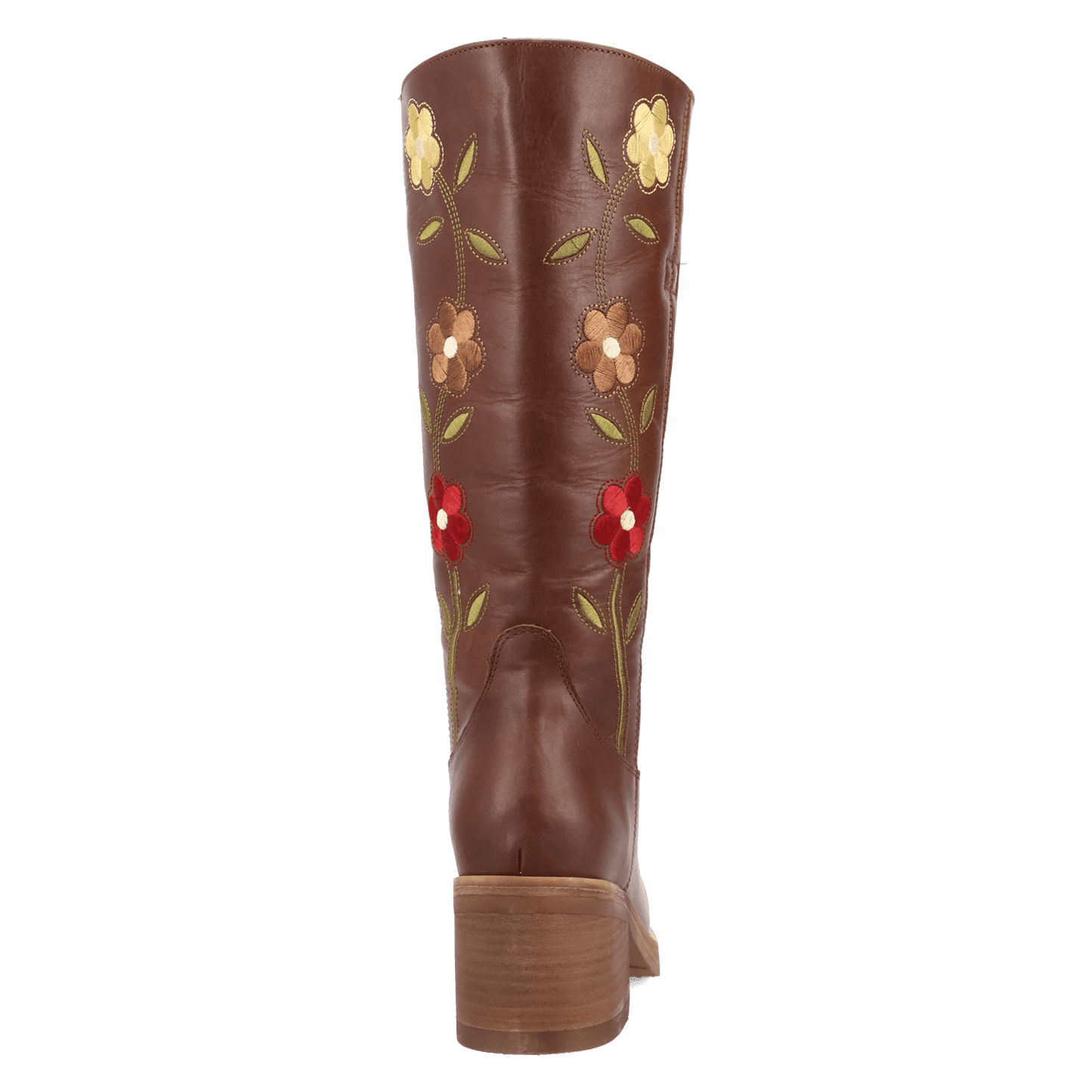 PRODUCT SHOT BLOOM LEATHER BOOT AT 180 DEGREE BACK ANGLE