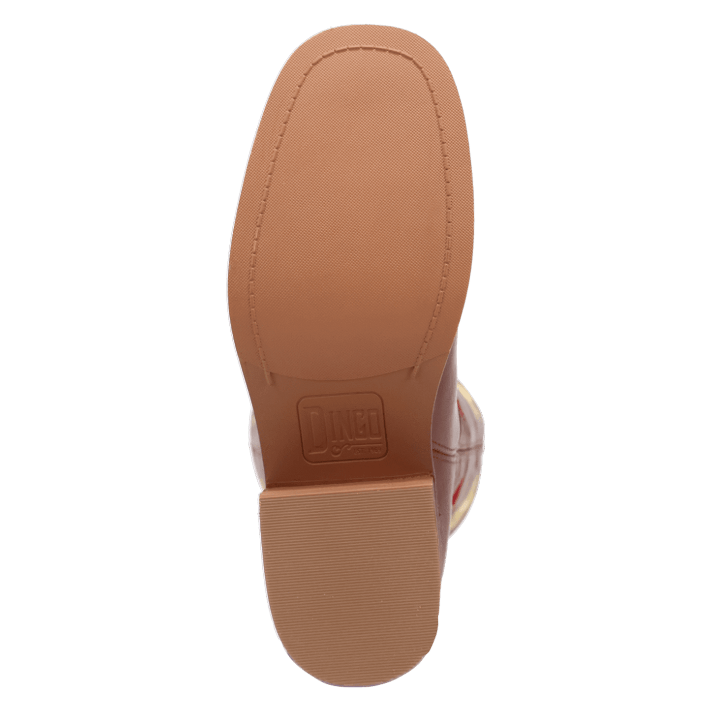 PRODUCT SHOT BLOOM LEATHER BOOT AT OUTSOLE ANGLE
