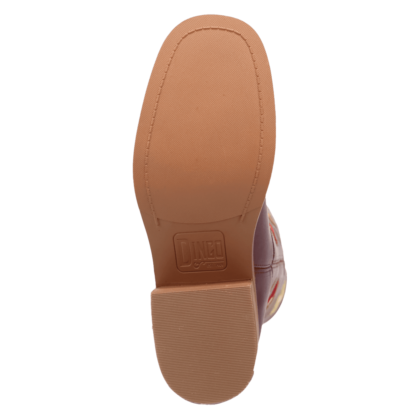 PRODUCT SHOT BLOOM LEATHER BOOT AT OUTSOLE ANGLE