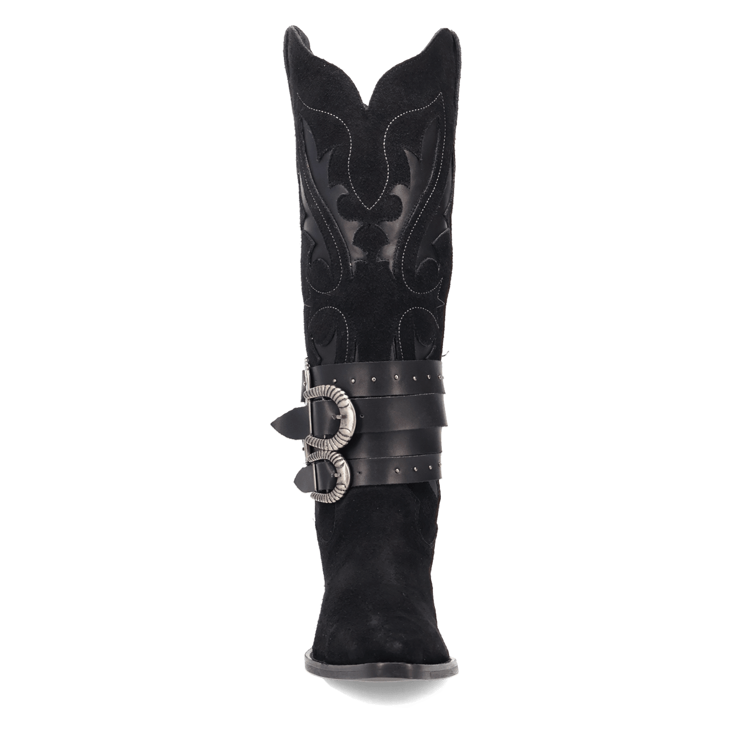 PRODUCT SHOT BUCK WILD SUEDE LEATHER BOOT AT FRONT ANGLE