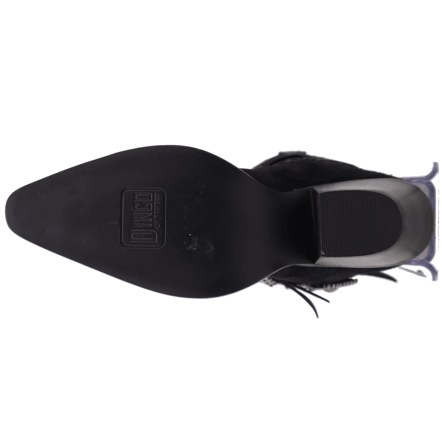 PRODUCT SHOT BUCK WILD SUEDE LEATHER BOOT AT OUTSOLE ANGLE