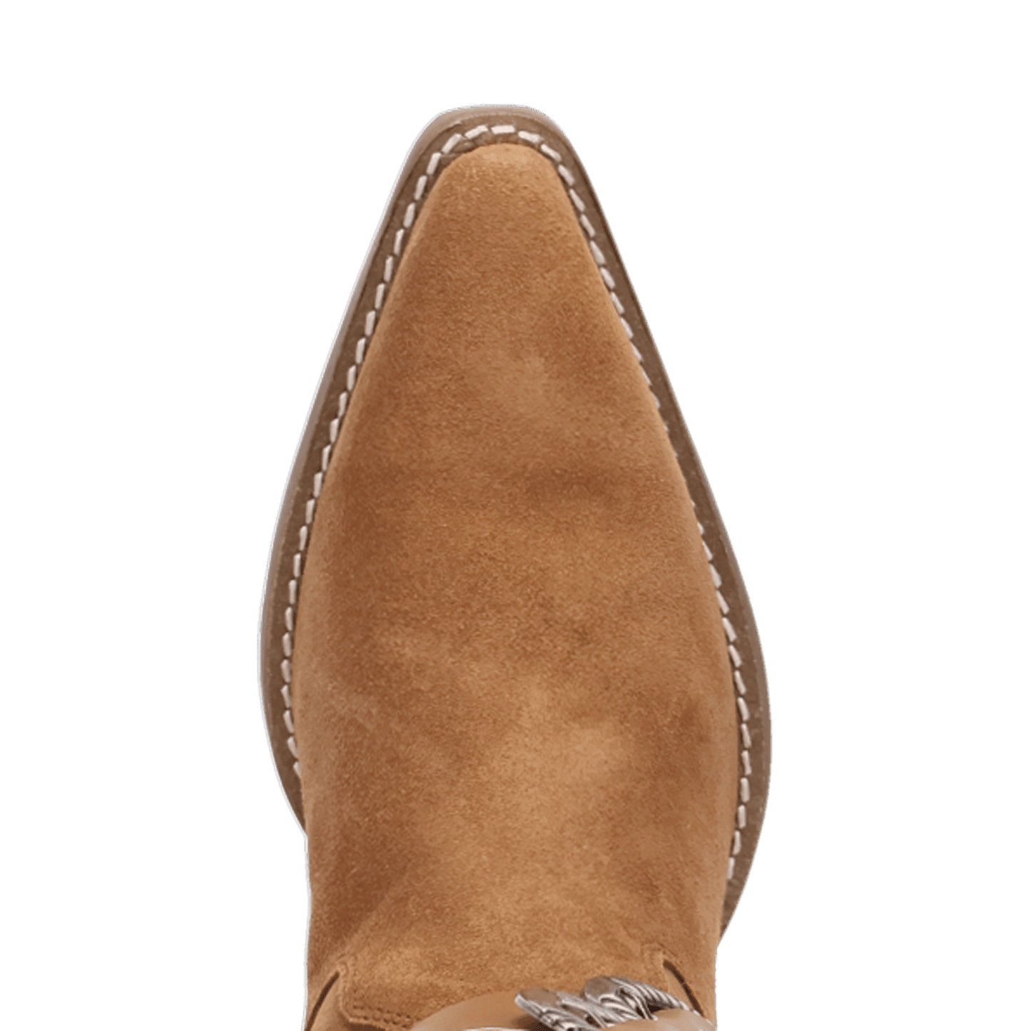 PRODUCT SHOT BUCK WILD SUEDE LEATHER BOOT AT TOE ANGLE