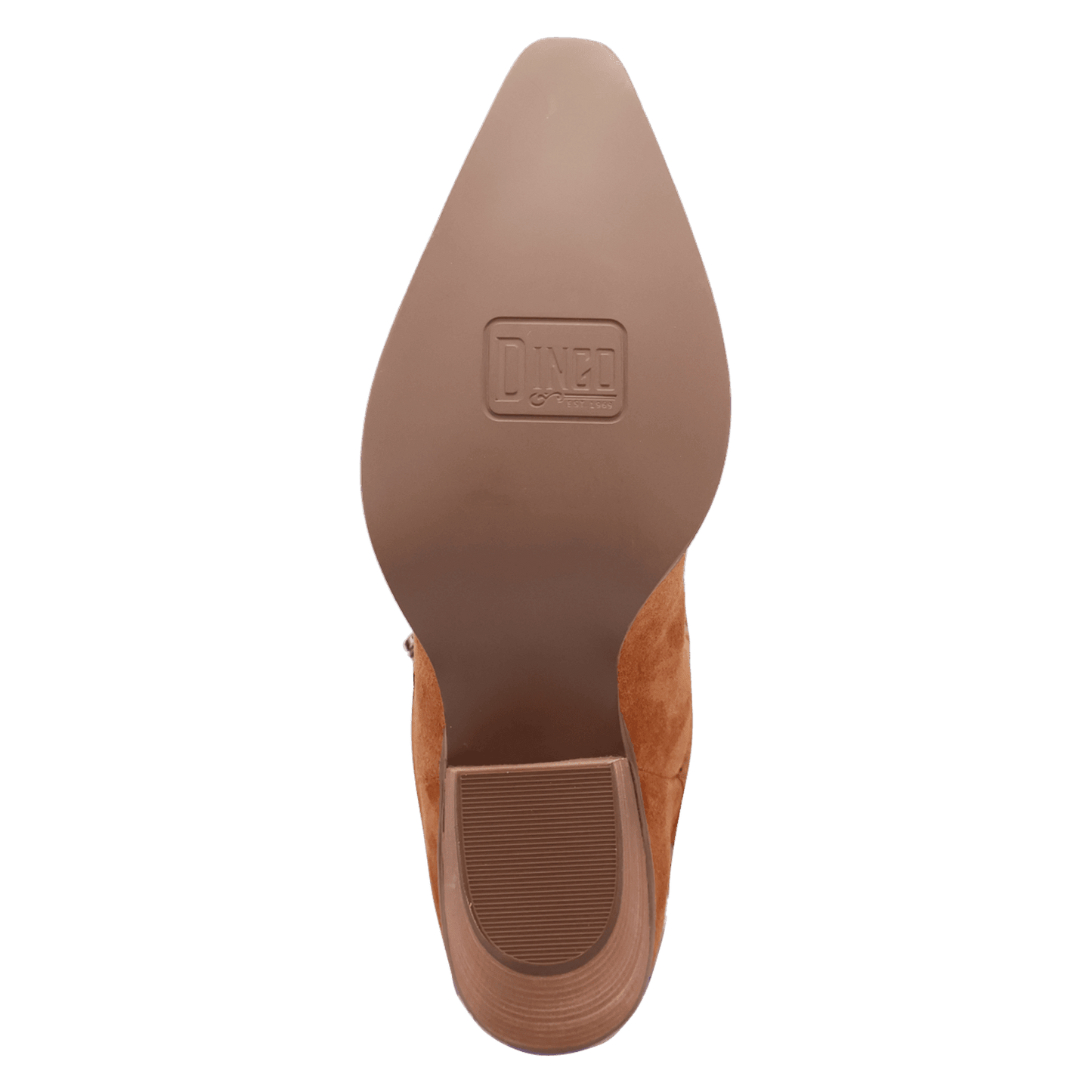 PRODUCT SHOT BUCK WILD SUEDE LEATHER BOOT AT OUTSOLE ANGLE