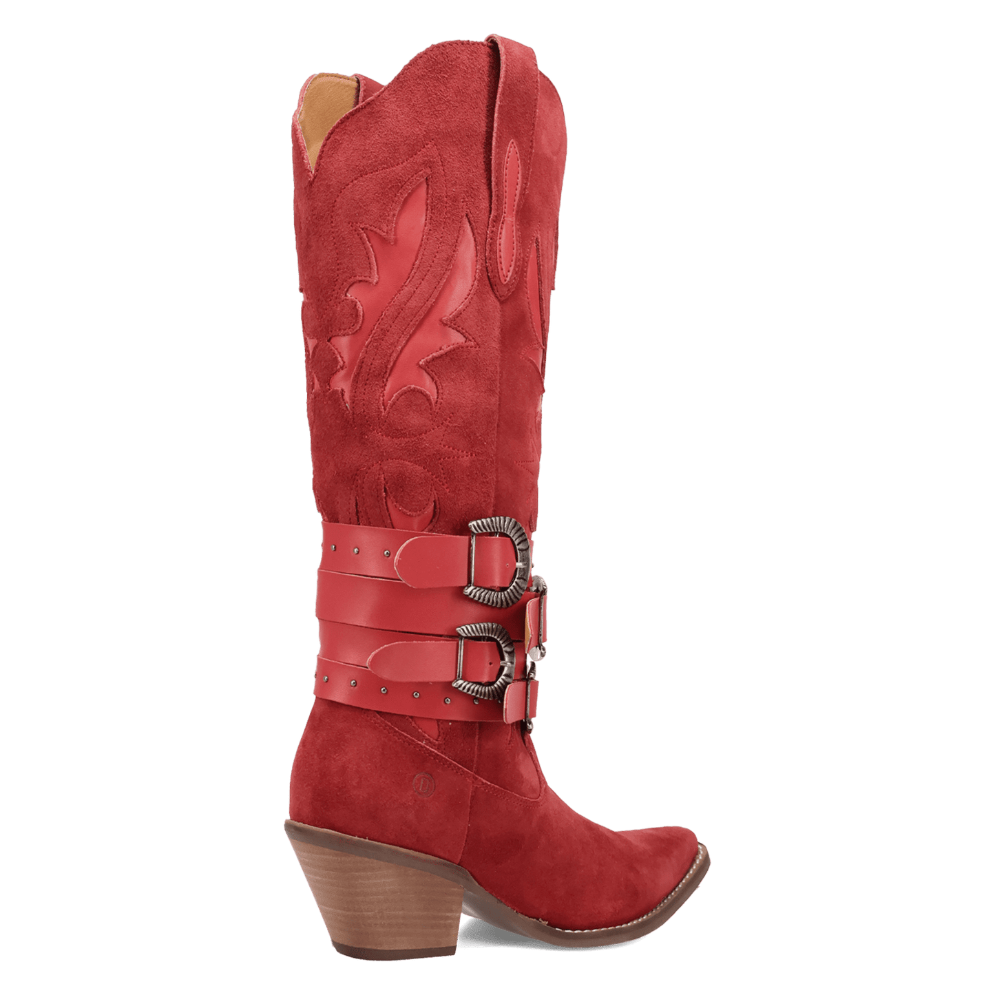 PRODUCT SHOT BUCK WILD SUEDE LEATHER BOOT AT 315 DEGREE ANGLE