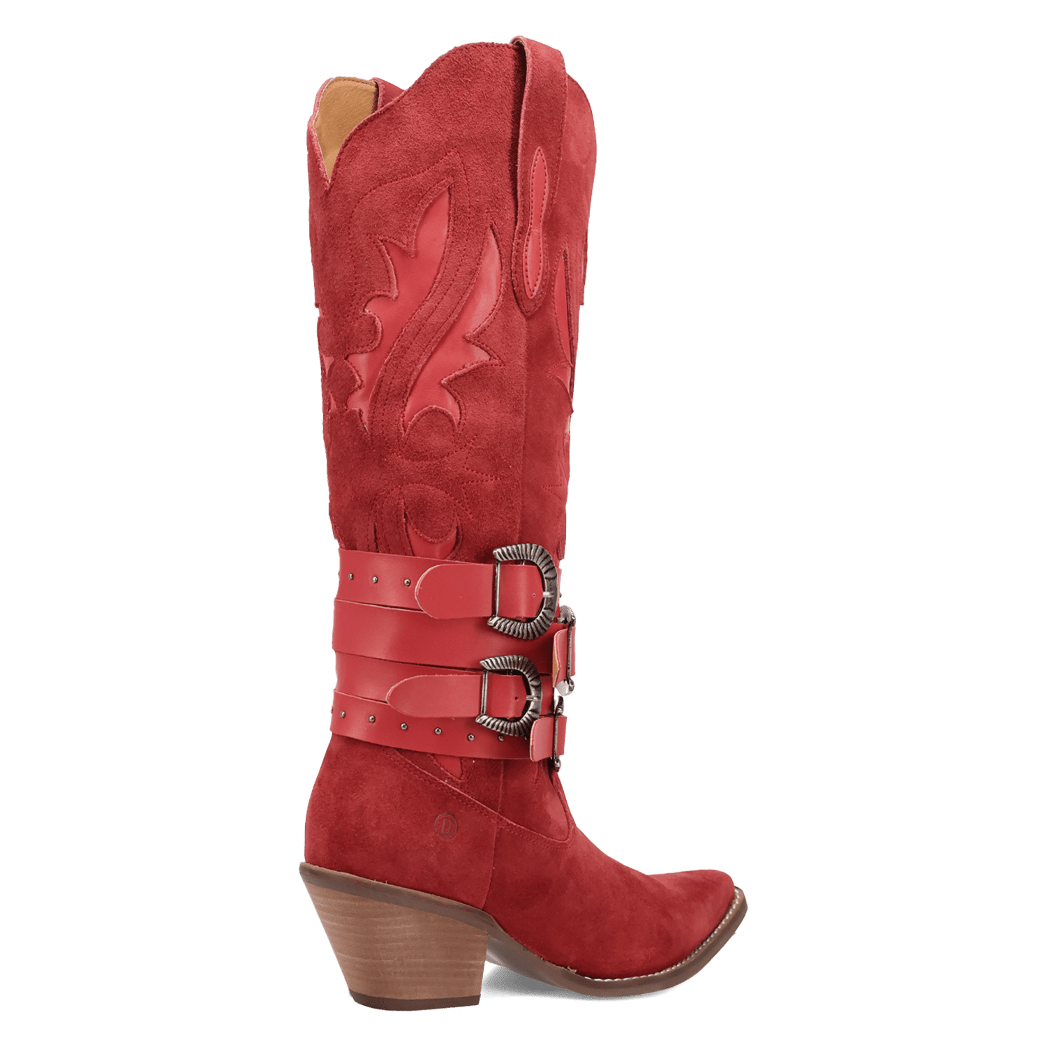 PRODUCT SHOT BUCK WILD SUEDE LEATHER BOOT AT 315 DEGREE ANGLE