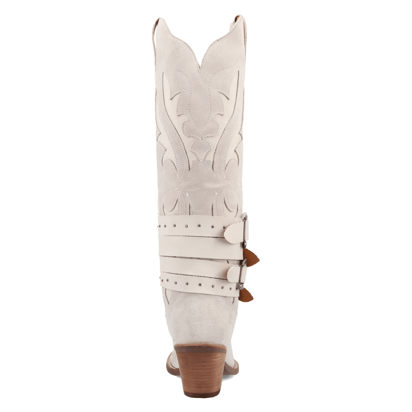 PRODUCT SHOT BUCK WILD SUEDE LEATHER BOOT AT 180 DEGREE BACK ANGLE