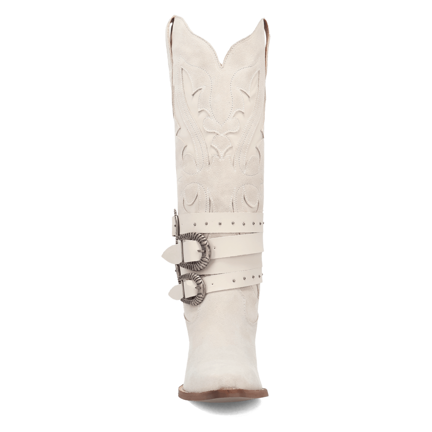 PRODUCT SHOT BUCK WILD SUEDE LEATHER BOOT AT FRONT ANGLE