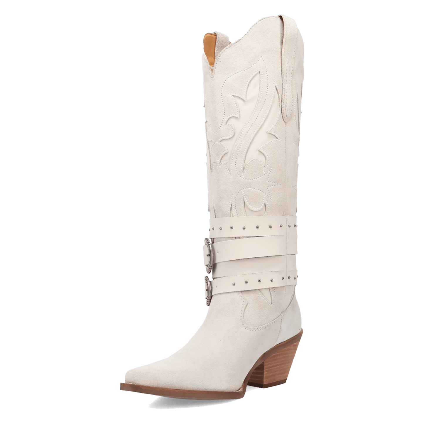 PRODUCT SHOT BUCK WILD SUEDE LEATHER BOOT AT 225 DEGREE ANGLE